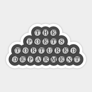 The Tortured Poets Department Sticker